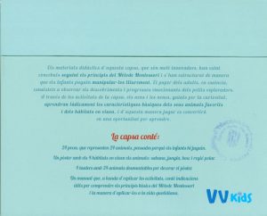 Montessori un Món d_Èxits. La primera capsa d_Animals DAVANT (2)