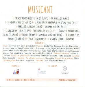 MUSICANT (CD) contraportada