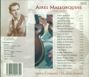Aires mallorquins CD CONTRAPORTADA