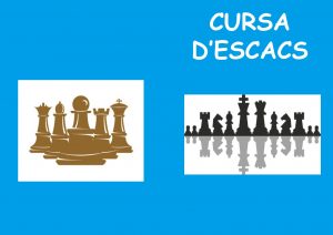 Cursa d'Escacs (portada i contraportada)