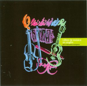 Quaver. Llibre de música en anglès per seccions europees (CD) PORTADA