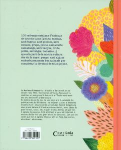 WLA 100 REFRANYS CATALANS MÉS ANIMALS (contraportada)