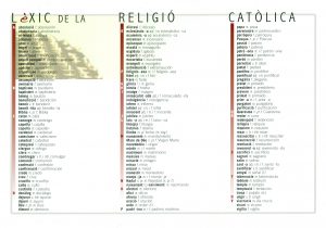 Vocabulari de la Religió Catòlica