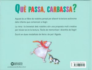 Què passa, carbassa CONTRAPORTADA
