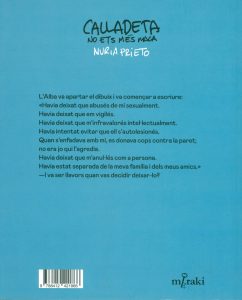 Calladeta no ets més maca CONTRAPORTADA