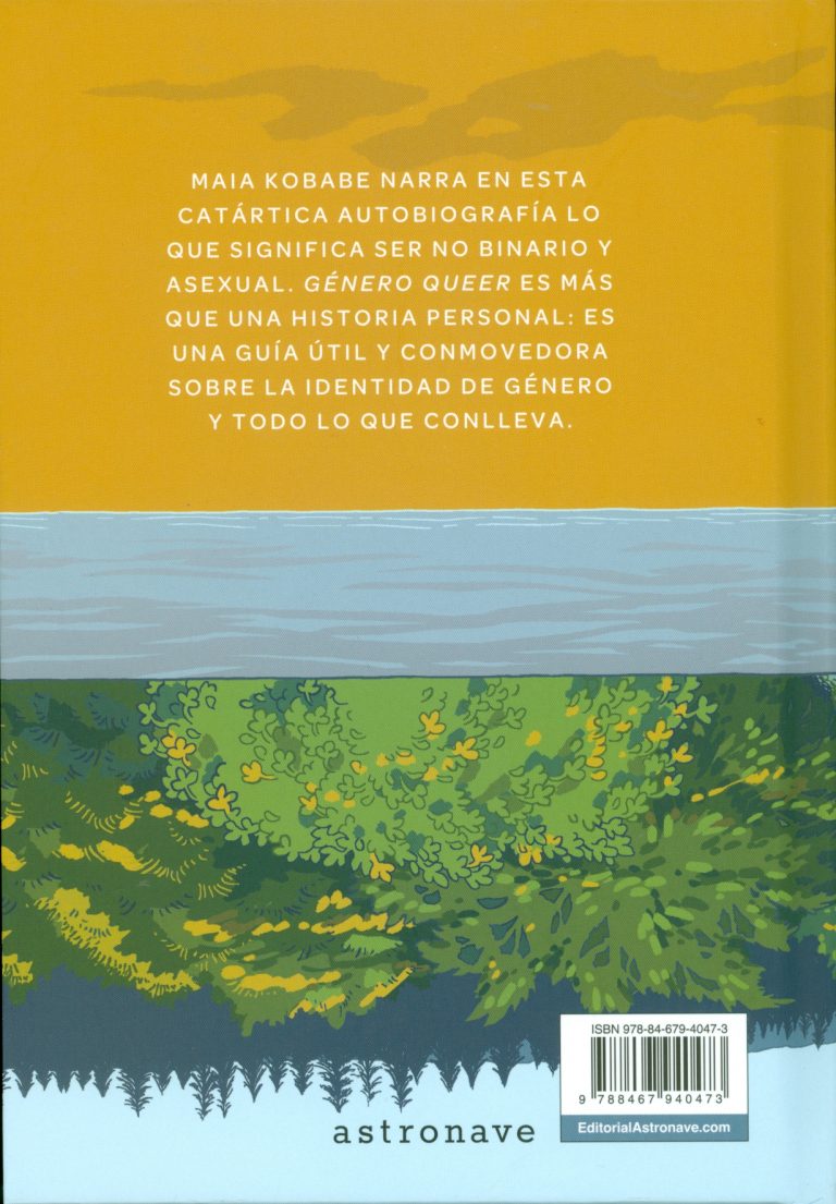 Género queer CONTRAPORTADA