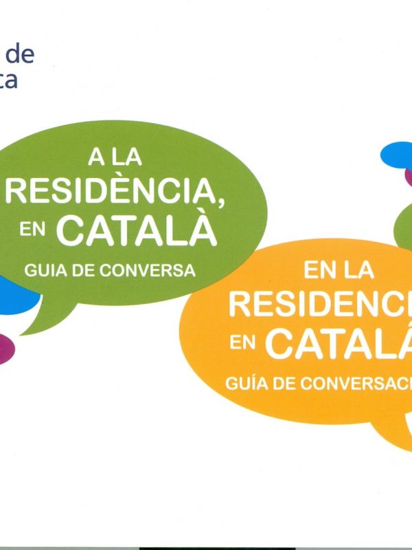 A la residència, en català. Guia de conversa DAVANT